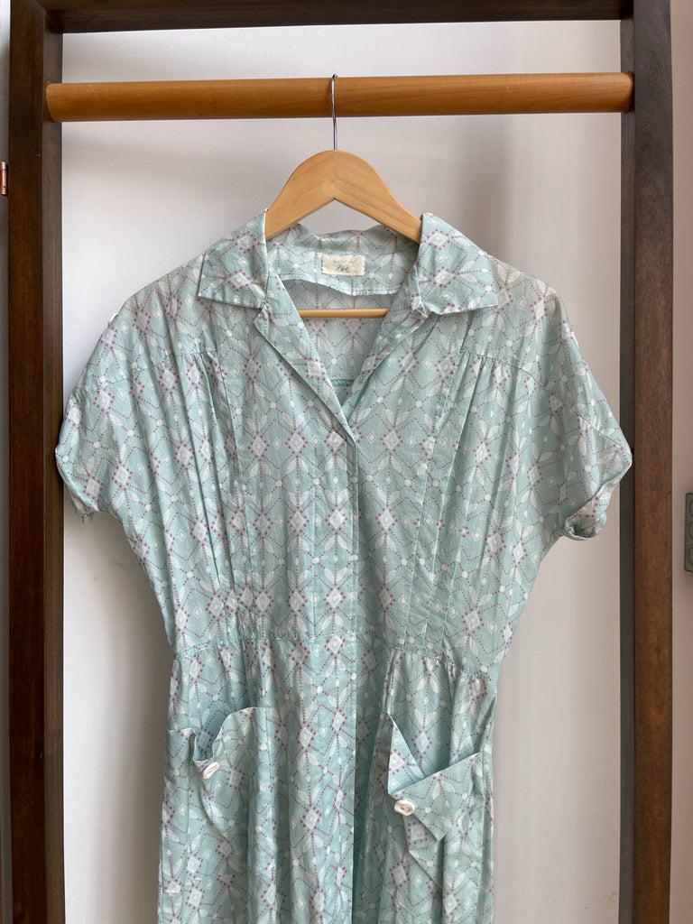 Handmade 40s Inspired House Dress  The Arc