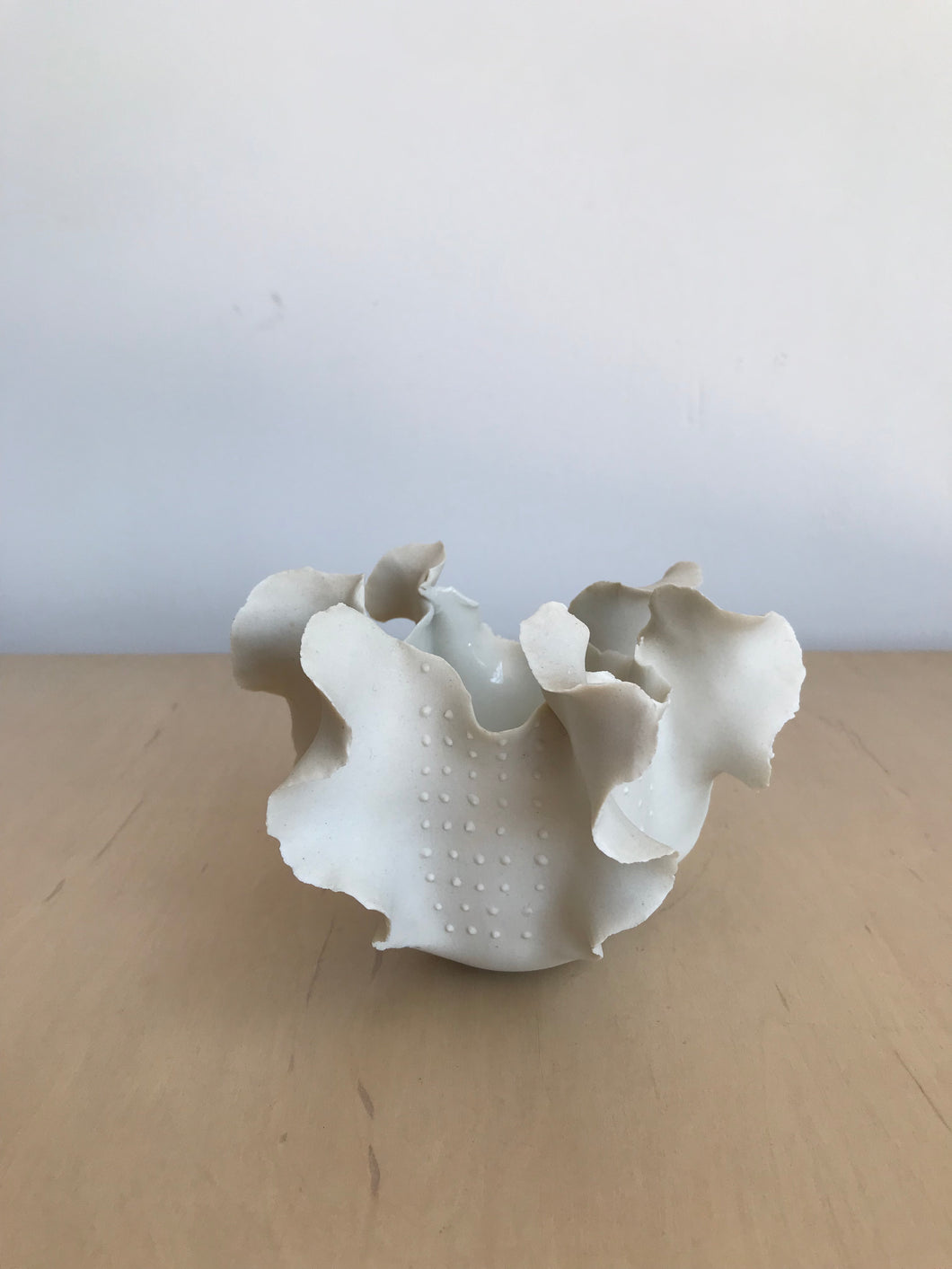 Porcelain Wave Vase