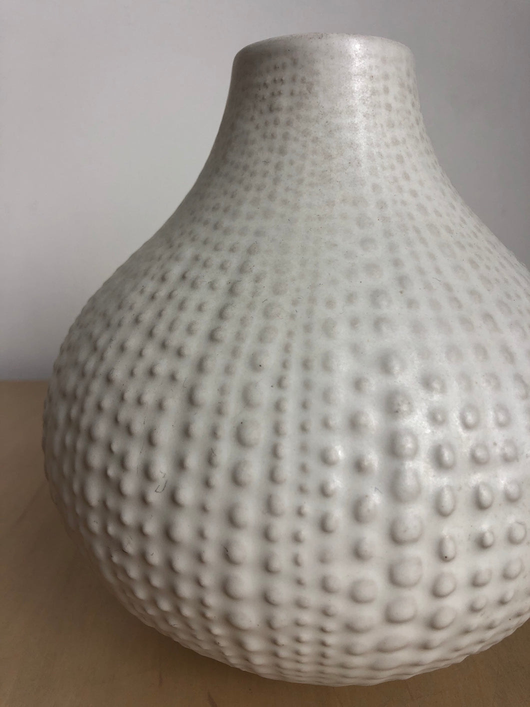 White Textured Vase by Jonathan Adler