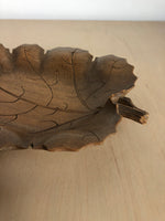 Vintage Carved Decorative Maple Leaf