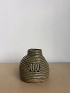Vintage Ceramic Coil Vessel