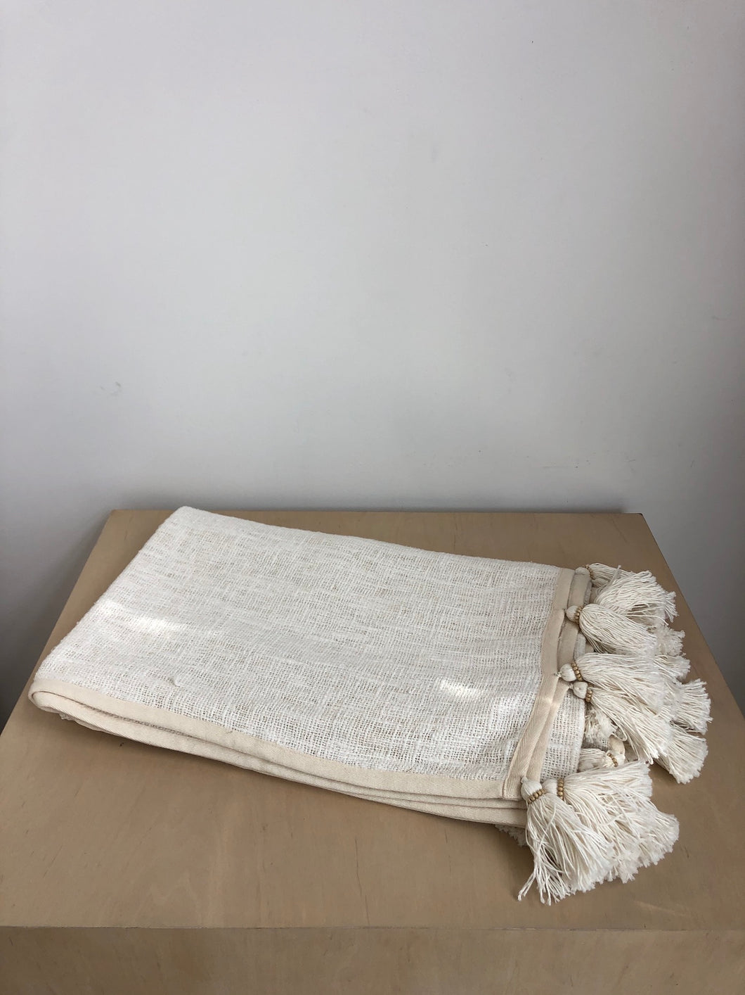 Handwoven Balinese Blanket with Tassels