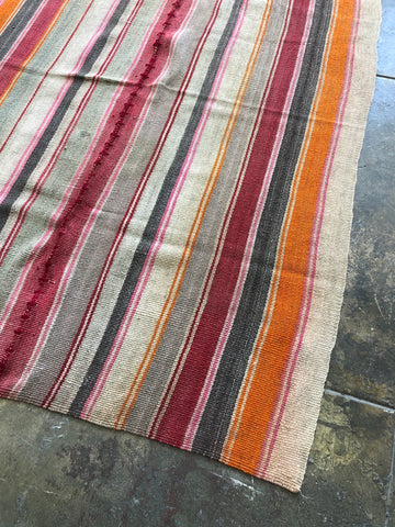 Vintage South American Handwoven Rug