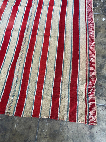 Vintage South American Handwoven Rug