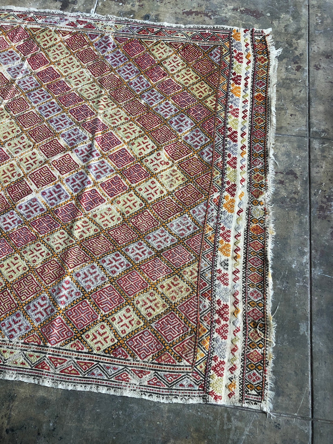 Vintage Woven Area Rug