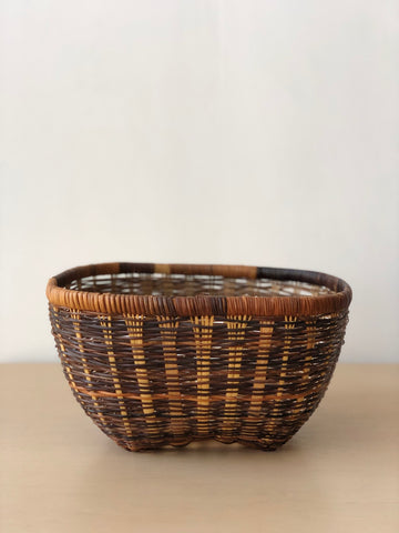 Vintage Handwoven Basket