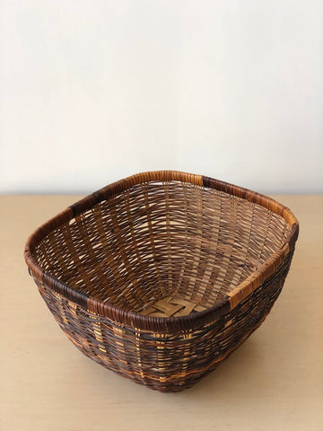 Vintage Handwoven Basket