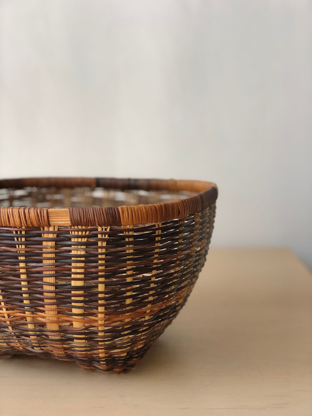 Vintage Handwoven Basket