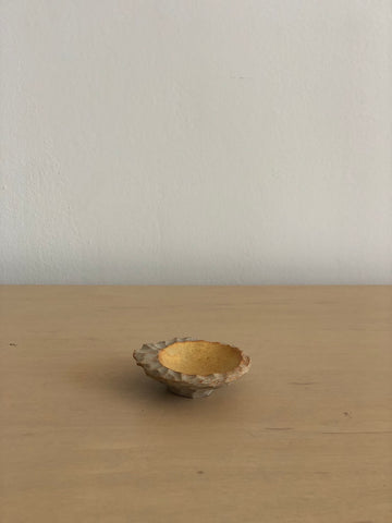 Small Hand Carved Facet Bowls