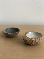 Medium Hand Carved Facet Bowls