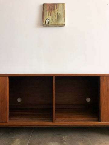 Hardwood Walnut Credenza