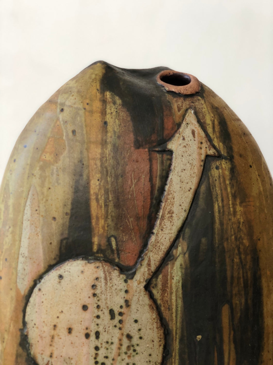 Large Mid-Century Ceramic Vase