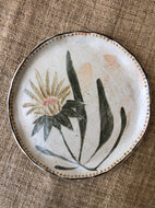 Hand-Painted 6" Ceramic Dish in Desert Flower