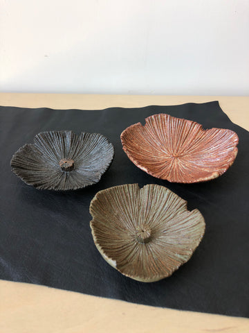 Ceramic Incense Holder - Olive