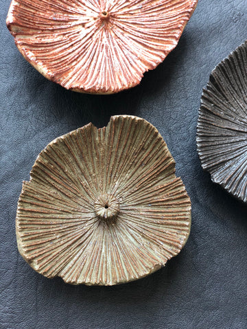 Ceramic Incense Holder - Olive