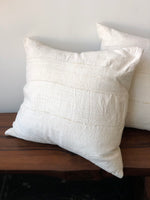 Mali Cotton Pillow in Ivory