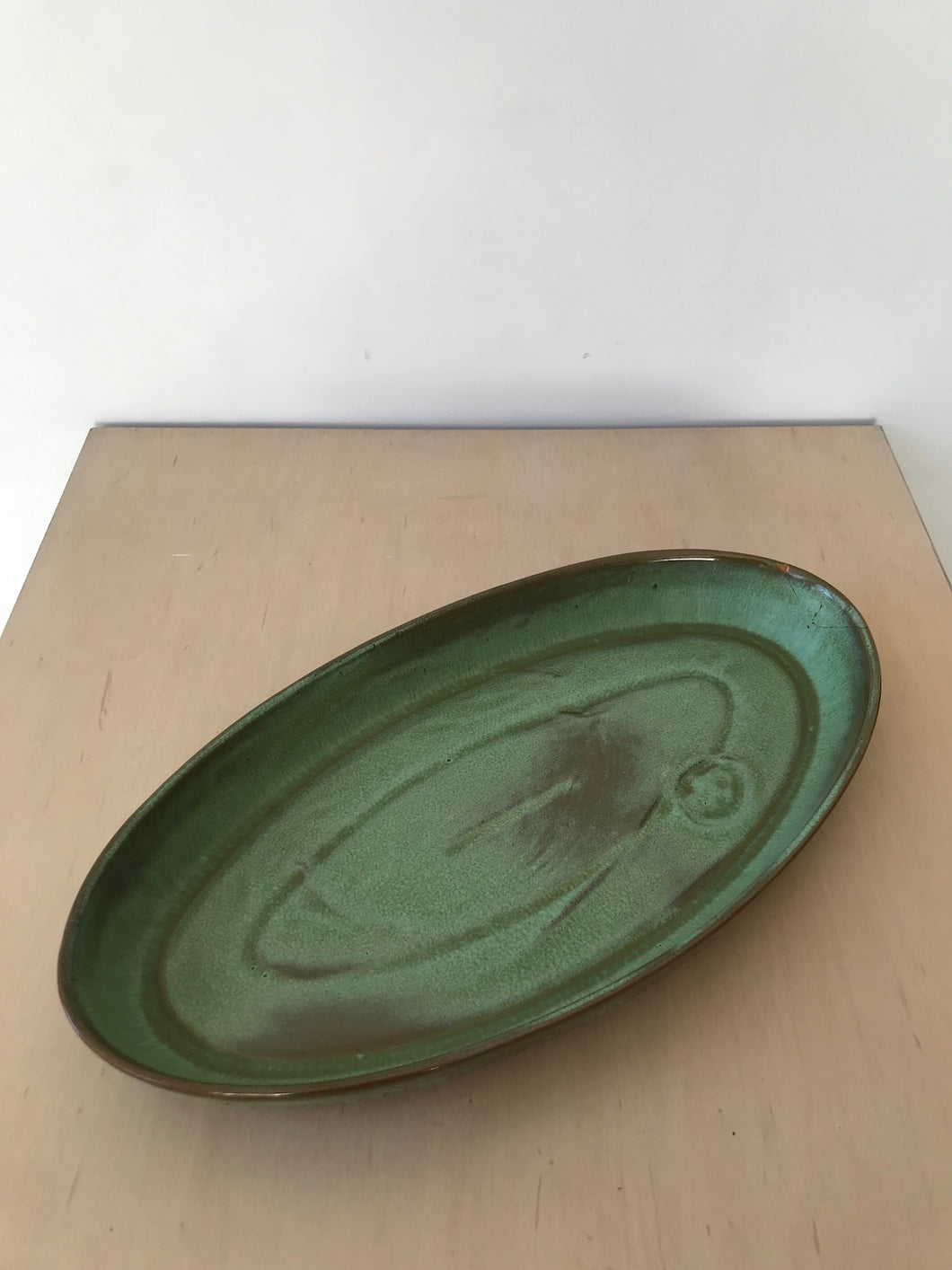 Frankoma Mayan Aztec Oval Platter