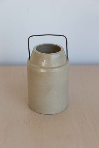 Antique Stoneware Crock with Handle