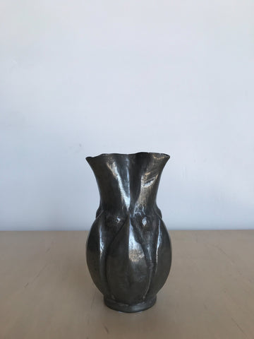 Vintage Pewter Flair Vase