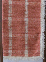 Coral Throw Blanket in Stripe