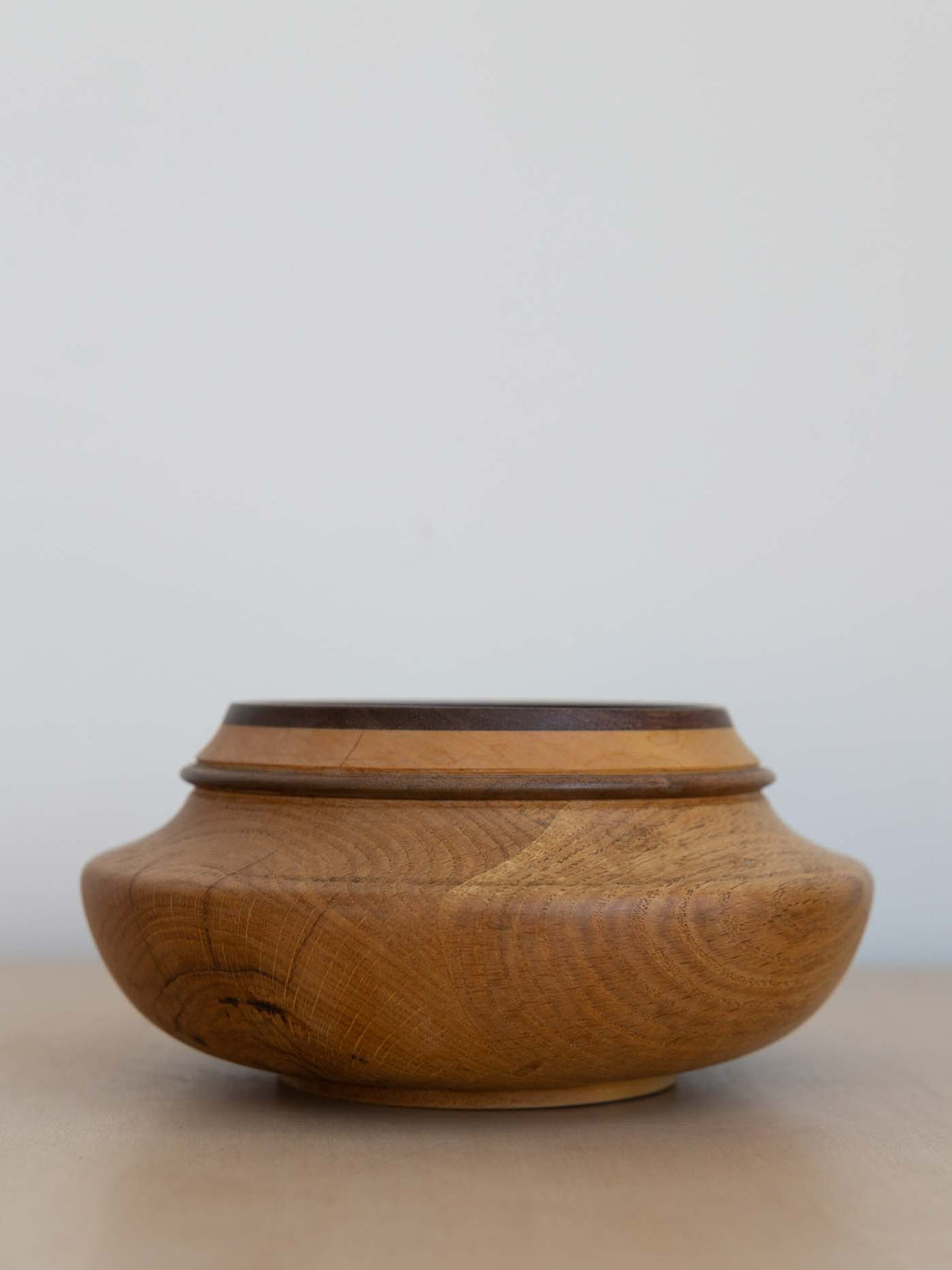 Vintage Turned Wood Vessel