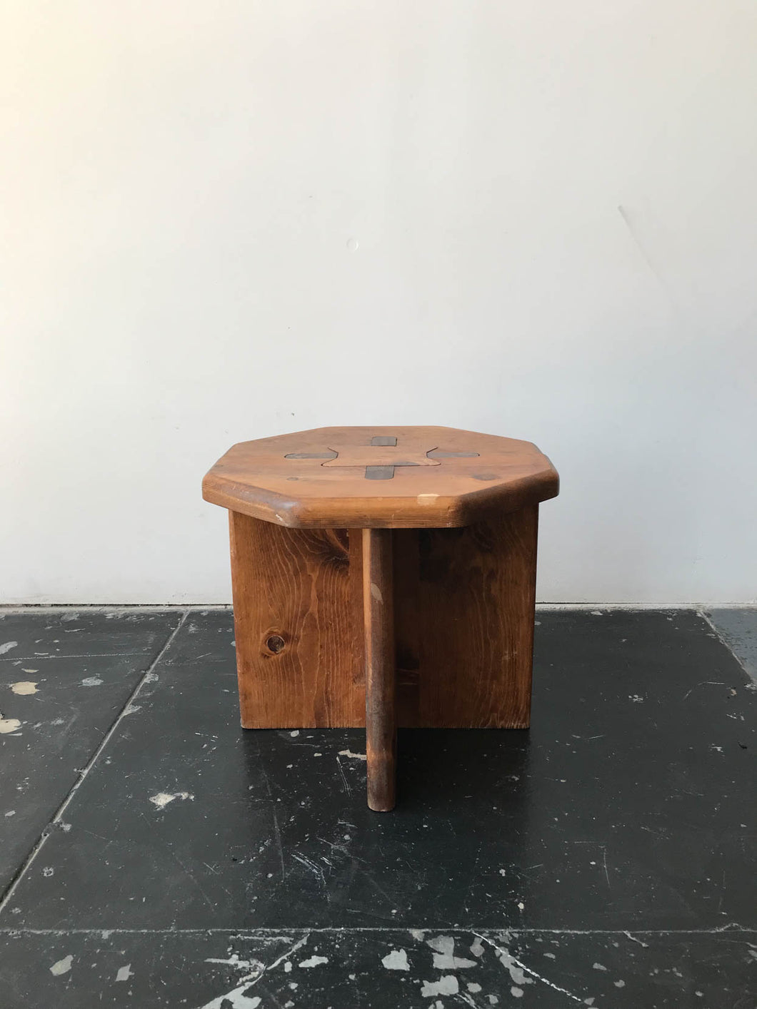 Vintage Hand Crafted Side Table