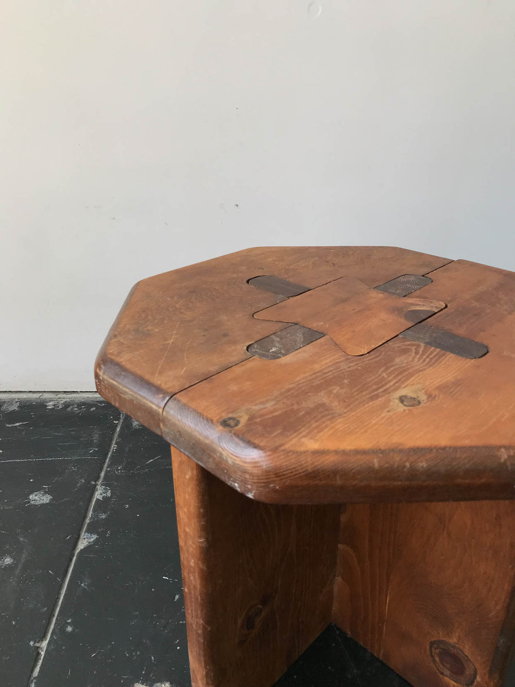 Vintage Hand Crafted Side Table