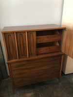 Vintage Walnut Dresser