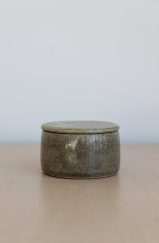 Small Flat Lid Jar in Rhino