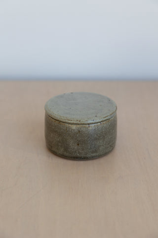 Small Flat Lid Jar in Rhino