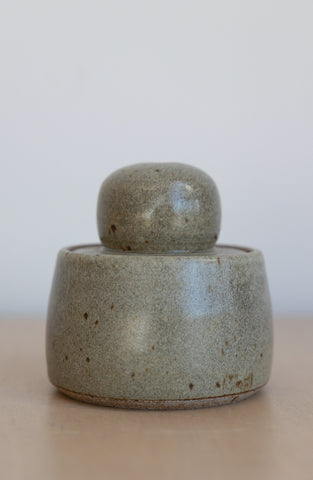 Small Stash Pot in Soft Rhino