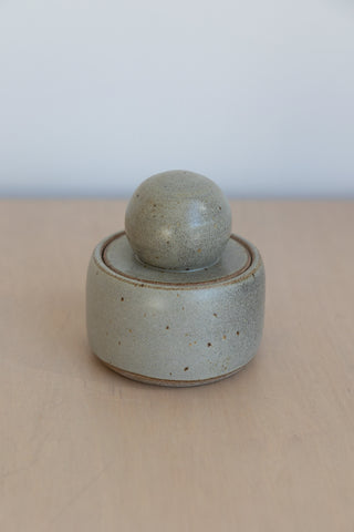 Small Stash Pot in Soft Rhino