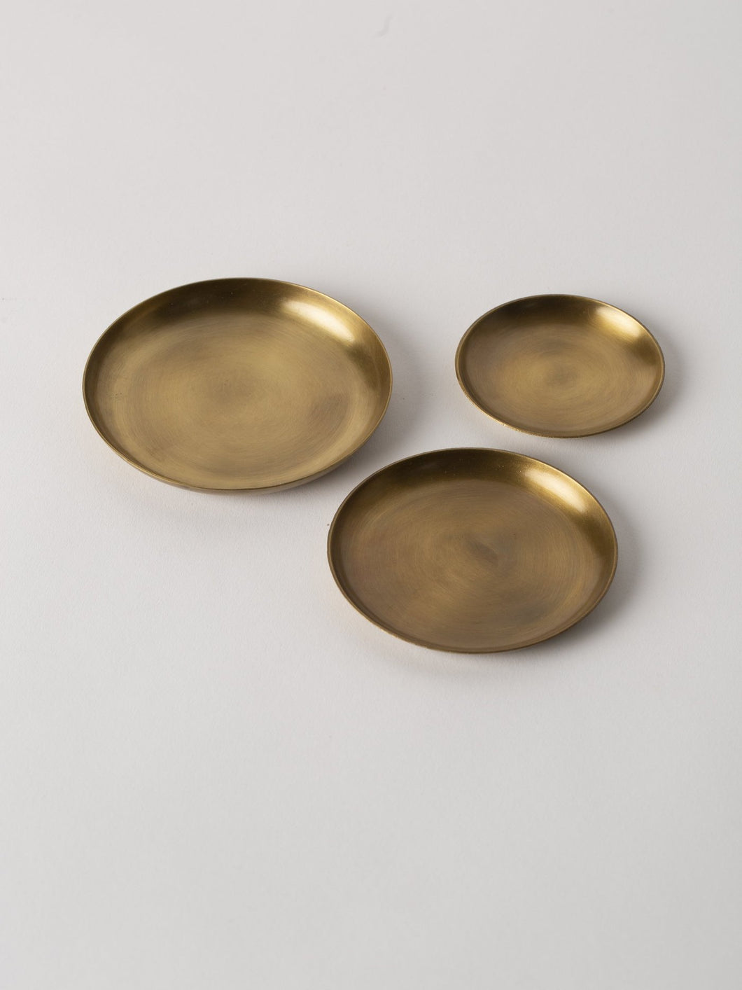 Round Brass Plate, Choose Size