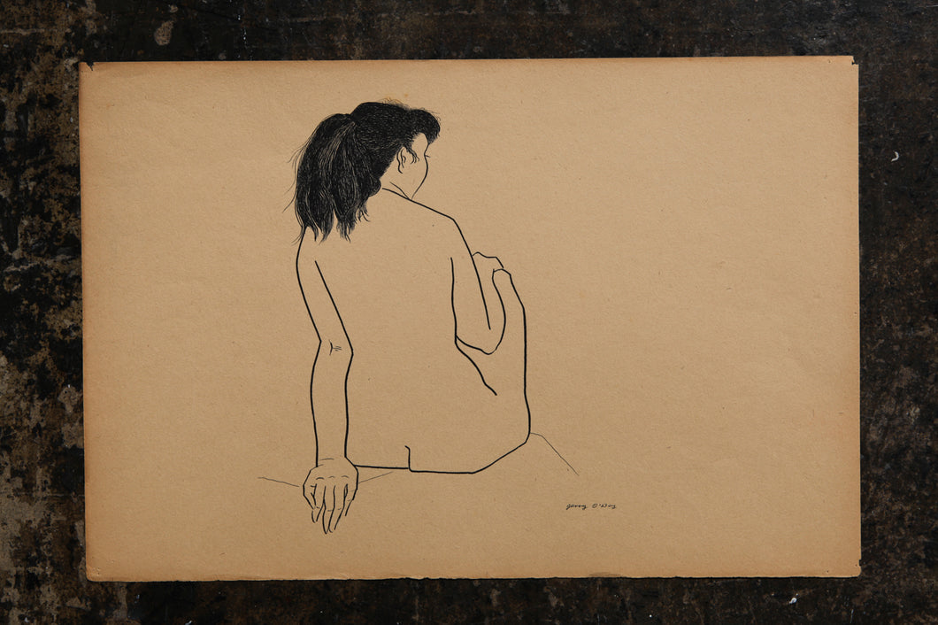 Jerry O'Day Nude Drawing H