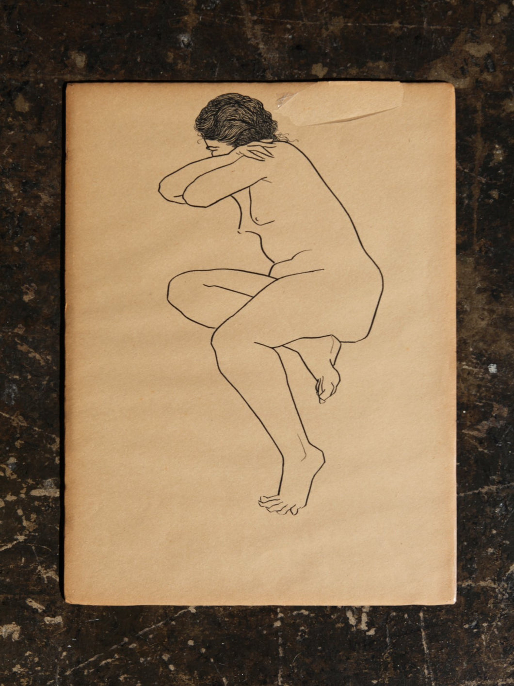 Jerry O'Day Nude Drawing F