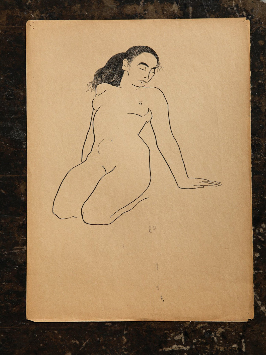 Jerry O'Day Nude Drawing C