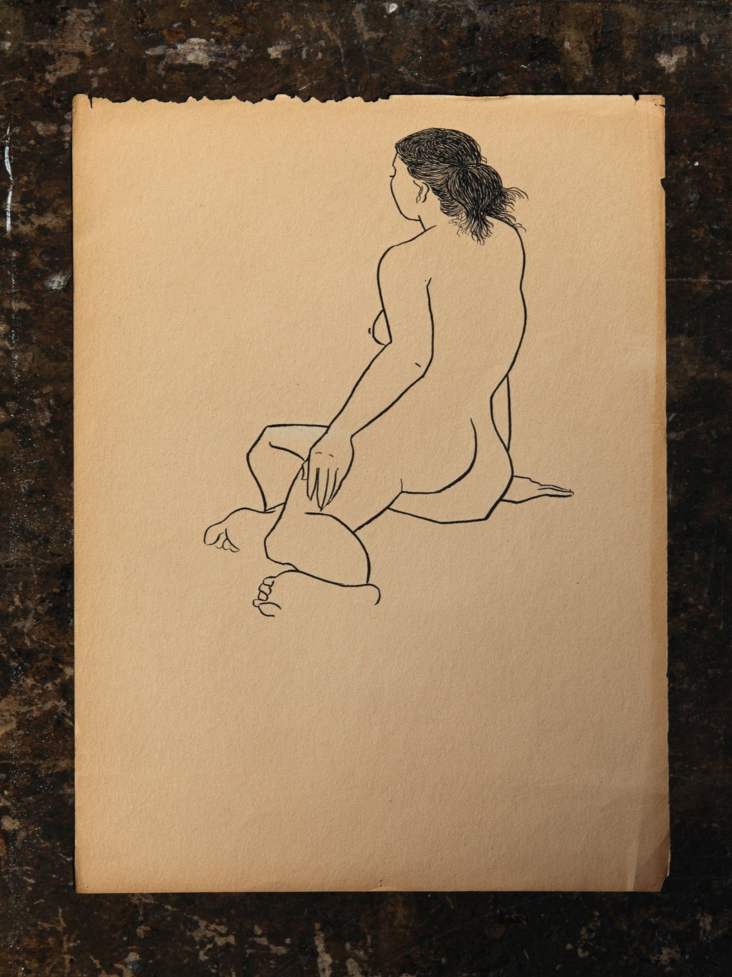 Jerry O'Day Nude Drawing D