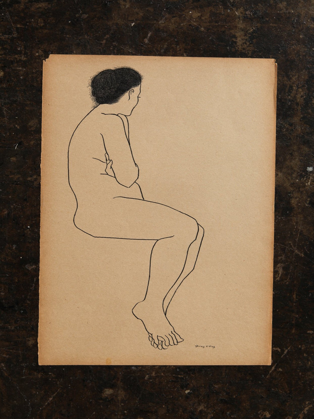 Jerry O'Day Nude Drawing G