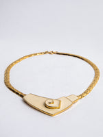 Vintage Mid Century Trifari Gold Necklace