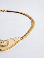 Vintage Mid Century Trifari Gold Necklace