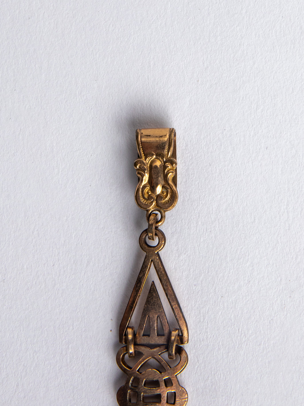 Victorian Pendant with Stamp