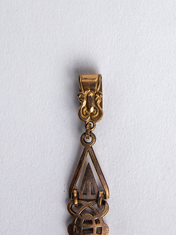 Victorian Pendant with Stamp