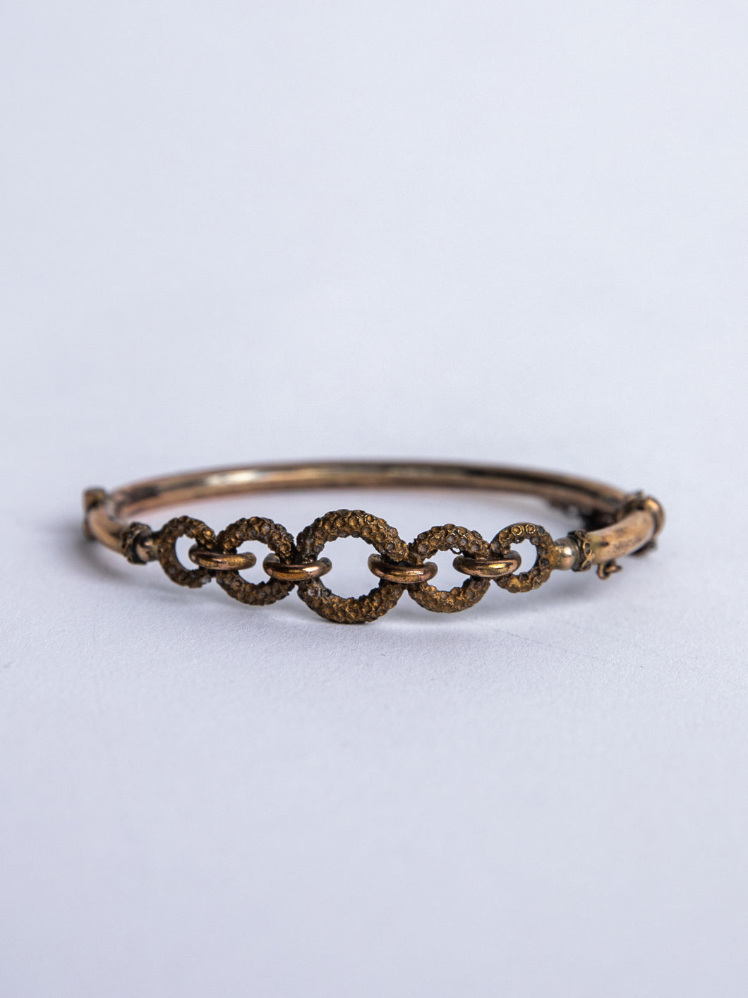 Victorian Bangle with Circle Design
