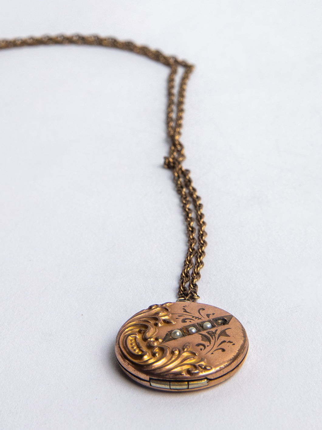 Victorian Gold Filled Chain and Locket