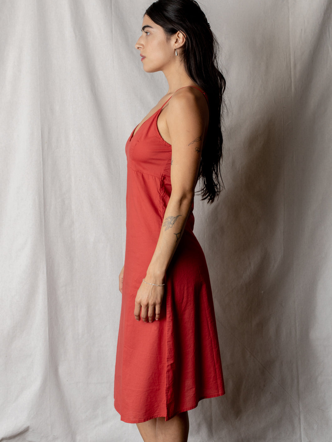 Domi Cotton Slip in Tomato
