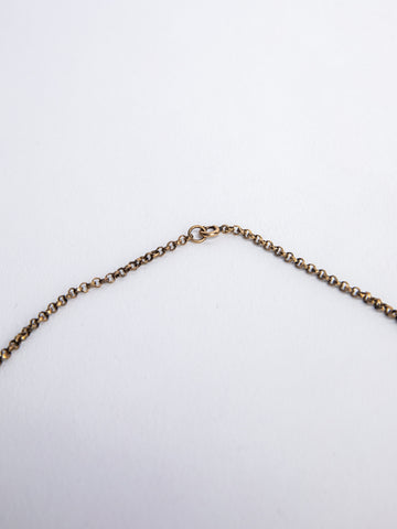 Victorian Faceted Link Necklace