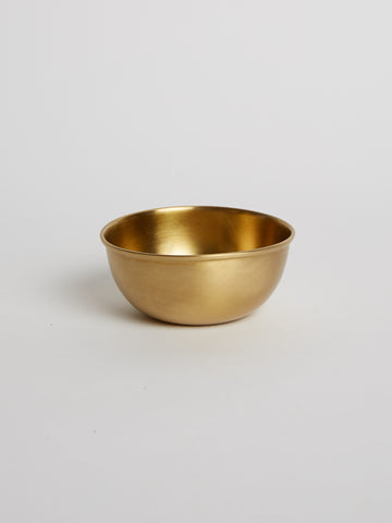 Solid Brass Bowl, Medium