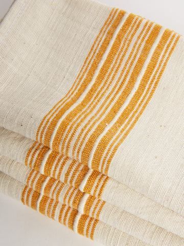 Yellow with Natural Napkin