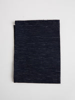 Linen Tea Towel, Navy Pin Stripe