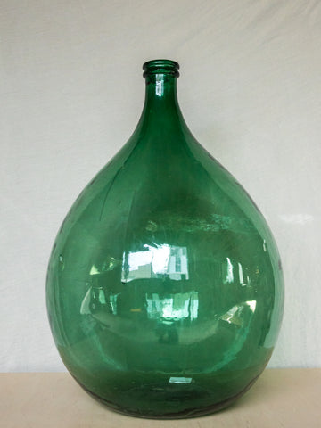 Vintage Green Portuguese Wine Vessel